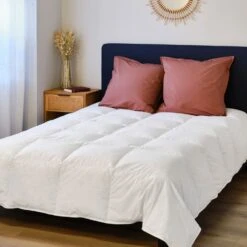 NAIA - Couette Tempérée En Duvet Et Plumettes De Canard - Blanc 240x220cm -Magasin De Literie COUETTE NAIA 27339770 A 1