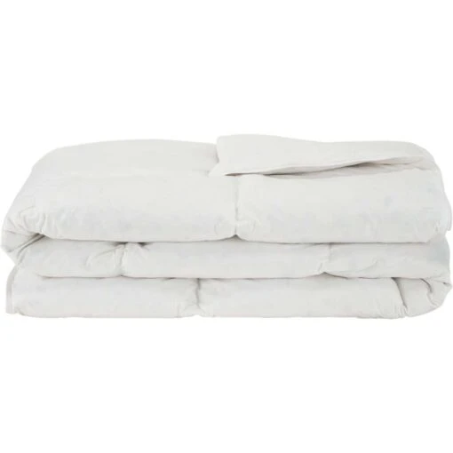 NAIA - Couette Tempérée En Duvet Et Plumettes De Canard - Blanc 240x220cm -Magasin De Literie COUETTE NAIA 27339770 F 1