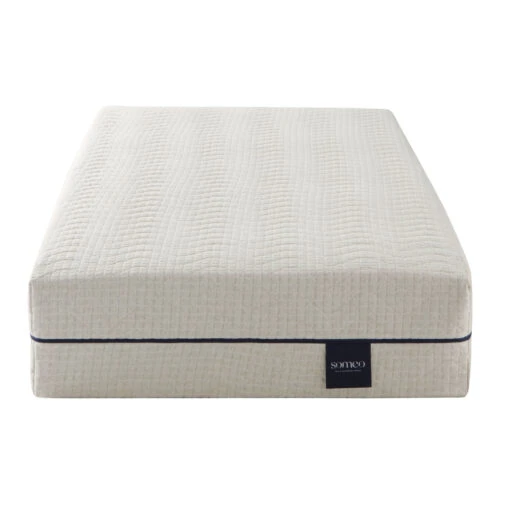 Matelas Naturel Ressorts Et Latex Naturel Aube 600 - SOMEO -Magasin De Literie aube 600 face fond blanc 218