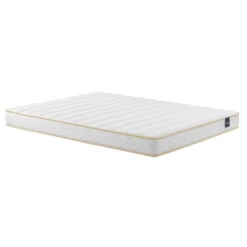 Ensemble Matelas Mousse, Sommier, Pieds, Tête De Lit, Couette Et Oreiller Aurore 300 - SOMEO -Magasin De Literie aurore 300 3 4 droit fond blanc 340 11