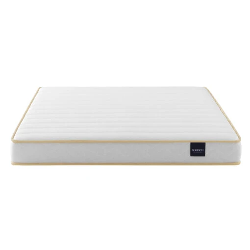 Ensemble Matelas Mousse, Sommier, Pieds, Tête De Lit, Couette Et Oreiller Aurore 300 - SOMEO -Magasin De Literie aurore 300 face fond blanc 339 11