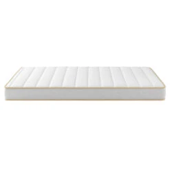 Ensemble Matelas Mousse, Sommier, Pieds, Tête De Lit, Couette Et Oreiller Aurore 300 - SOMEO -Magasin De Literie aurore 300 profil fond blanc 343 11