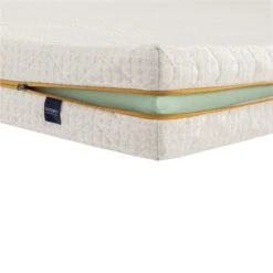 Matelas Mousse Recyclée Aube 400 - SOMEO -Magasin De Literie matelas aube400 zoom zip fond blanc 10