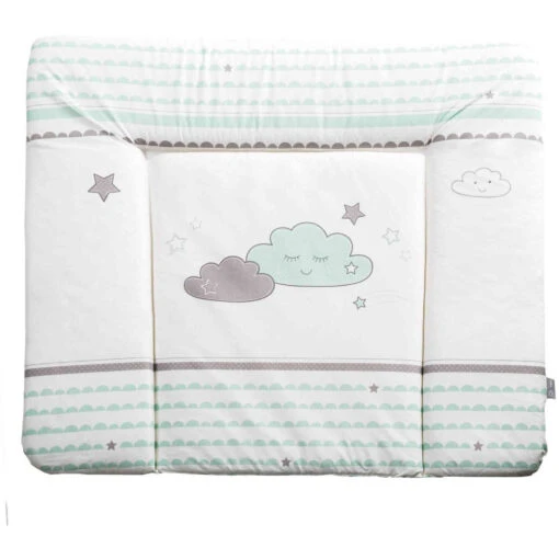 Matelas à Langer Imperméable Roba HAPPY CLOUD 75x85 -Magasin De Literie matelas langer imperm able roba happy cloud fond blanc