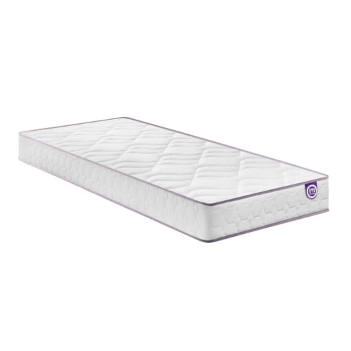 Ensemble Merinos Matelas Mousse Wise, Sommier En Kit Déco Et Pieds -Magasin De Literie