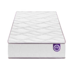 Ensemble Merinos Matelas Mousse Wise, Sommier En Kit Déco Et Pieds -Magasin De Literie matelas merinos wise 90x190 face fond blanc 2