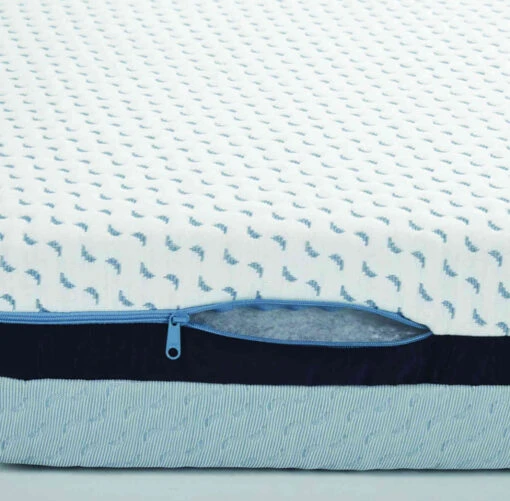 Candide Matelas Bébé Déhoussable éco-responsable OCEAN FRIENDLY -Magasin De Literie ocean friendly fond blanc 6