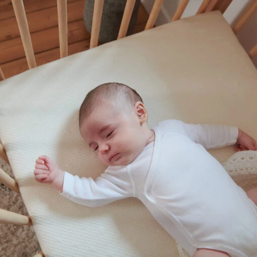 Candide Matelas Bébé En Fibres De Coton Recyclées ORGANIC COTON -Magasin De Literie organic coton ambiance 2