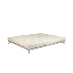 Magasin De Literie -Magasin De Literie senza naturel face futon fond blanc